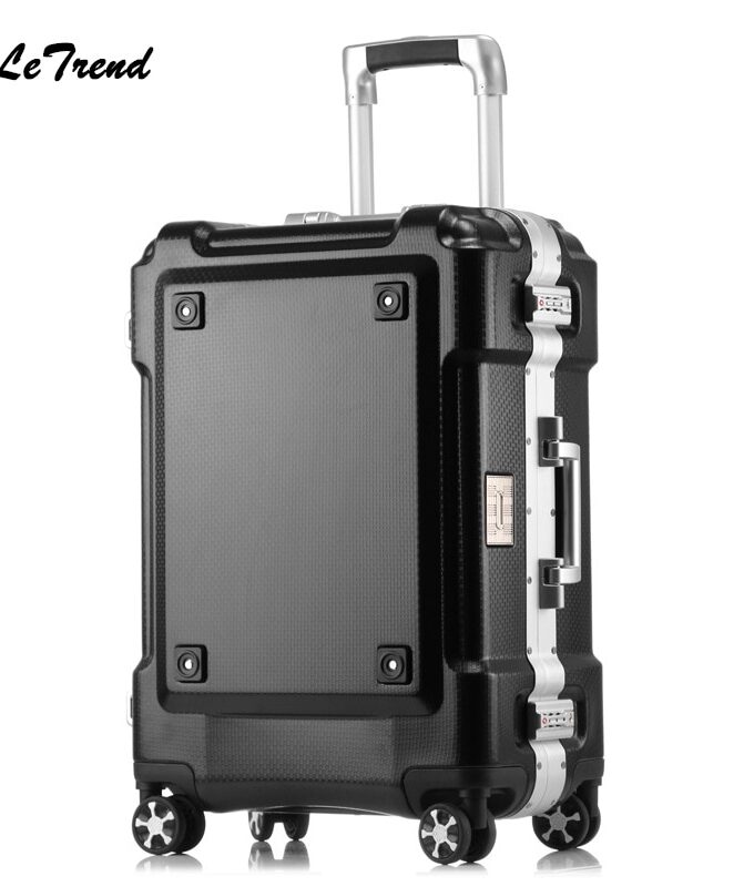 Letrend New 24 29 Inch Rolling Luggage Aluminium Frame