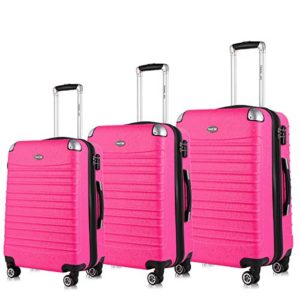 Expandable Luggage Set, TSA Lightweight Spinner Luggage Sets