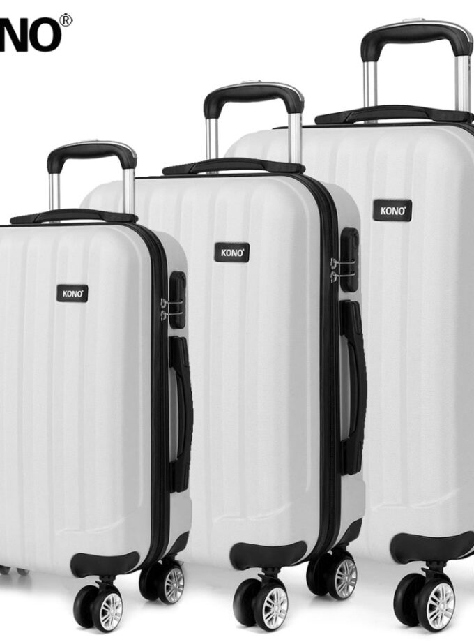 KONO Suitcase Rolling Luggage Carry On Hand Trolley Case Travel