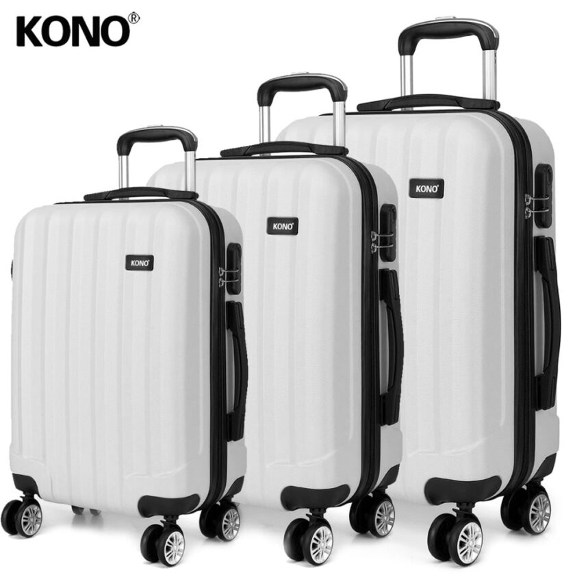 KONO Suitcase Rolling Luggage Carry On Hand Trolley Case Travel