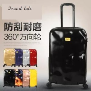 Travel tale fashion personality meteorites ABS+PC /24/28 inch suitcase