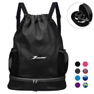 Youlerbu Waterproof Drawstring Backpack Bag