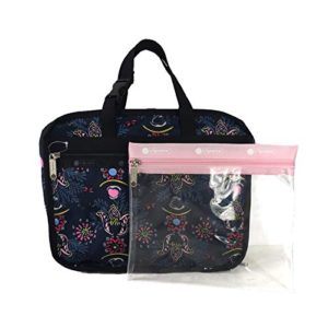 LeSportsac Deluxe Travel Mate Train Case w Clear Cosmetic