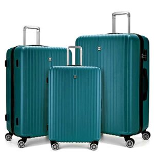 3 Piece Luggage sets Lightweight Durable Spinner Suitcase