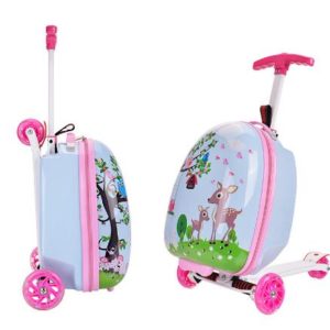 skateboard Riding suitcase Children Scooter Suitcase for kids