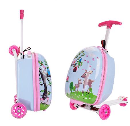 children's skateboard suitcase