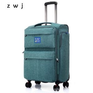 Oxford Men Rolling Luggage Spinner Travel Bag Suitcases