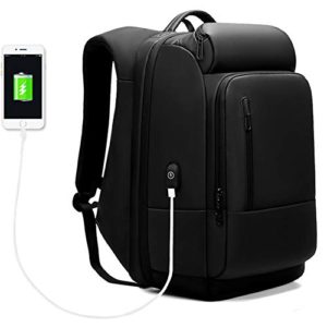 Backpack Water Repellent Functional Rucksack with USB Charging