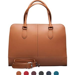 Su.B.dgn 15.6 Inch Laptop Bag with Trolley Strap for Women