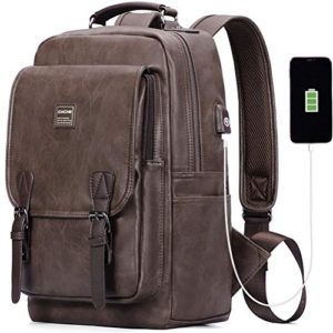 DiDe Laptop Backpacks with USB Charging Port Casual Daypacks