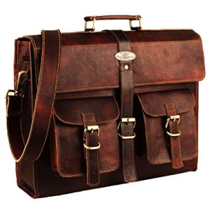 Leather Laptop Bag | Leather Messenger for Men and Women