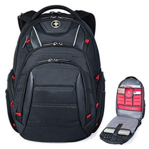 Swiss Backpack for Men, TSA Smart Scanner Friendly Laptop Business
