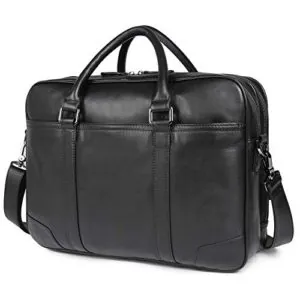 Polare Soft Real Leather Double zipper Laptop Computer