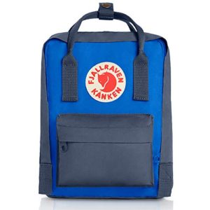 Fjallraven Kanken Mini Daypack, Graphite/UN Blue