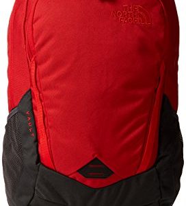 The North Face Vault Laptop Backpack- Sale Colors (Rage Red/Asphalt Grey)