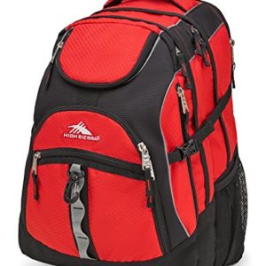 High Sierra Access Laptop Backpack, Red