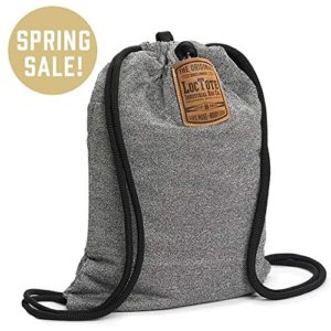 LOCTOTE Flak Sack - The Original Theft-Resistant Drawstring Backpack