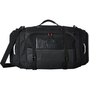 Oakley Mens Link Duffel Bag One Size Jet Black