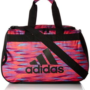 adidas Diablo Small Duffel Bag, Shock Pink Twister/Black/Shock Pink