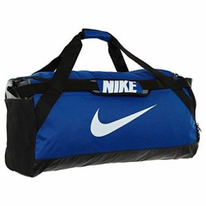 NIKE Brasilia Training Duffel Bag, Game Royal/Black/White