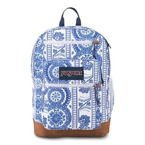 JanSport Cool Student Laptop Backpack - White Swedish Lace