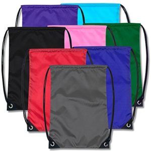 Drawstring Cinch Sack Bag Backpack Bulk Wholesale Case Pack