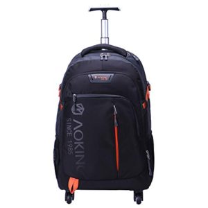 Water Resistant Travel School Business Rolling Wheeled Backpack