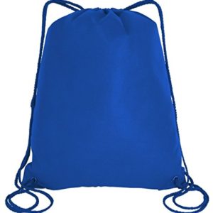 50 Pieces Bulk 100gm Non-Woven Polypropylene Drawstring Bag