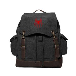 Spiderman Symbol Vintage Rucksack Backpack