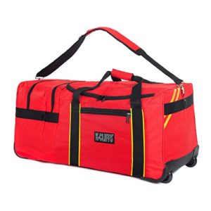 Rolling Firefighter Gear Bag Fireman Equipment Duffel