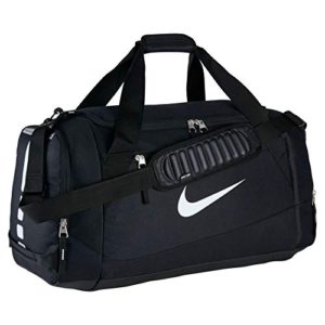 Nike Hoops Elite Team Black Duffel Gym Bag for Men and Women