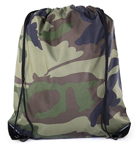 Mato & Hash Camo Drawstring Backpack| Camouflage Party Supplies for ...