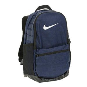 Nike Brasilia Medium Backpack, Midnight Navy/Black/White