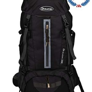 DURATON Hiking Backpack 50L with Hydration Compatibility