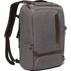 eBags Professional Slim Laptop Backpack - LTD Edition Top Grain Leather Trim