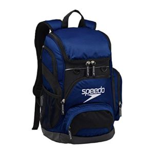 Speedo Printed Teamster 35L Backpack, Insignia Navy/Black