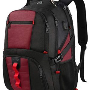 17 Inch Laptop Backpack, Extra Large Travel Computer Backpack with USB Charging