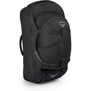 Osprey Packs Farpoint 70 Travel Backpack, Volcanic Grey, Small/Medium
