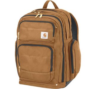 Carhartt Legacy Deluxe Work Backpack with 17-Inch Laptop Compartment