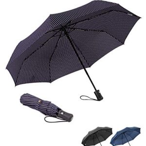 BOY Large Auto Umbrella Fast Dry Portable Folding Umbrella Windproof