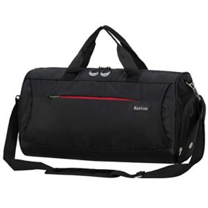 Kuston Sports Gym Bag with Shoes Compartment Travel Duffel Bag