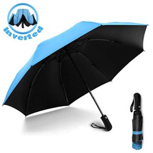 YRH Travel Umbrella,Reverse Automatic Umbrella