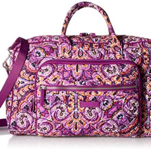 Vera Bradley Iconic Compact Weekender Travel Bag