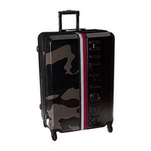 Tommy Hilfiger Unisex Vintage Sport 28" Upright Suitcase Black/Camo One Size