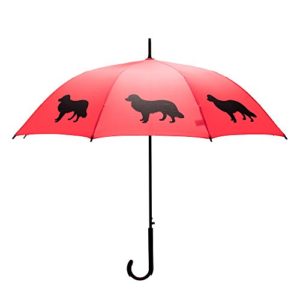 The San Francisco Umbrella Company Border Collie Stick Umbrella