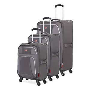 SWISSGEAR 3-Piece Expandable Liteweight Rolling Spinner Luggage Set