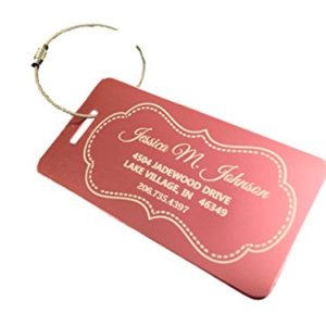 Personalized Custom Luggage Tags for Women