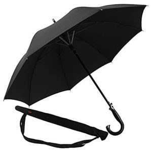 Lejorain Oversized Cane Classic Golf Umbrella/Automatic Open