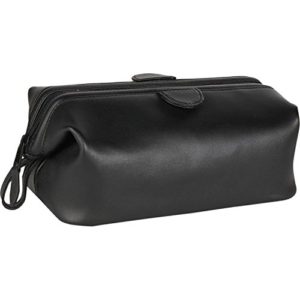 Royce Leather Travel Toiletry Wash Bag in Leather