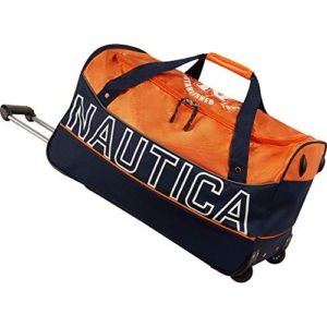 Nautica Wheeled Travel Duffle Bag Duffel